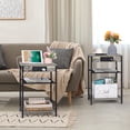 thumbnail image 5 of End Tables Set of 2 with Charging Station and USB Ports, 5 of 5