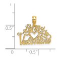 thumbnail image 4 of FB Jewels 14K Yellow Gold Be My Valentine Pendant, 4 of 4