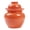 Orange, variant on Ceramic Kimchi Jar for Pickles, Traditional Chinese Retro Porcelain Pickle Jar, with Water Seal, Airlock Lid, Food Storage Container