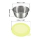 thumbnail image 2 of Juego de 5uds Envases para Aderezo Ensaladas, Acero Inoxidable 1,7 Oz con Tapas a Prueba Fugas Adecuado para Caja Almuerzo Picnic Viajes, Verde, 2 of 5