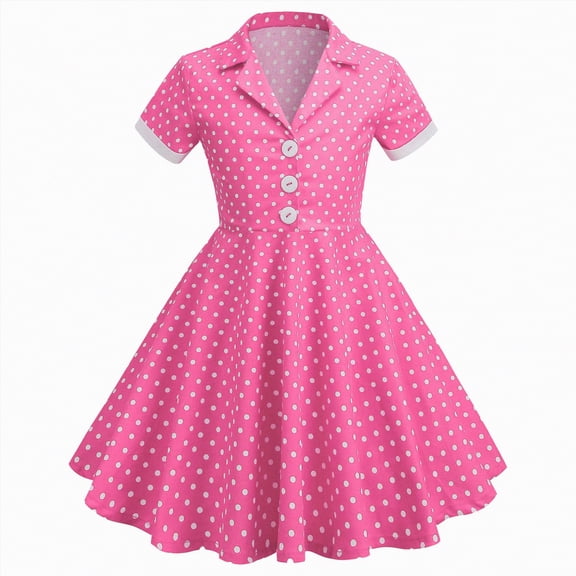 Gibobby Toddler Girl Dress Girl's Dresses Ruffle Sleeve 12 18 24 Months 2T 3T 4T 5T Swing A-Line Cute Gibobby Casual Sundress(11-12 Years,Pink)