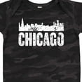 thumbnail image 4 of Inktastic Chicago Skyline Grunge Boys or Girls Baby Bodysuit, 4 of 5