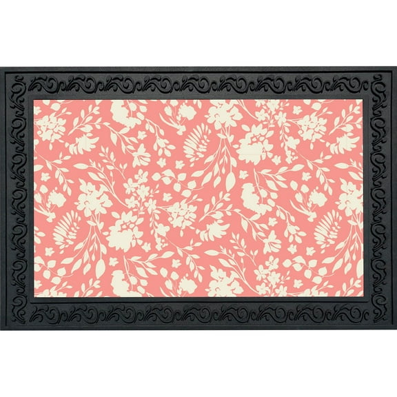 Briarwood Lane Delicate Pink Floral Doormat