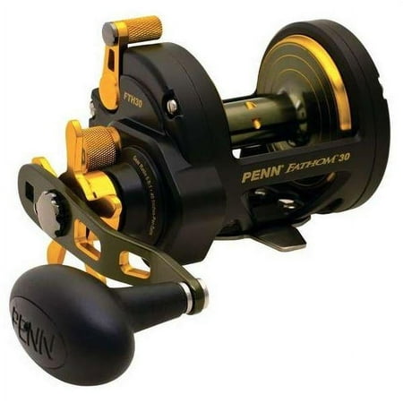 UPC: 0031324046368 | PENN Fathom II Star Drag Conventional Reel Size 30 6.1:1 Gear Ratio