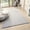 Beige, variant on Luxe Weavers Modern Farmhouse Blue 8x10 Washable Area Rug, Anti-Slip Diamond Pattern Carpet