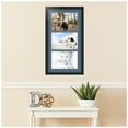 thumbnail image 2 of ArtToFrames Collage Photo Picture Frame with 3 - 8x12 Openings, Framed in Black with Dutch Blue and Black Mats (CDM-3926-901), 2 of 8