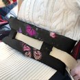 thumbnail image 3 of Cute Wing Butterfly Seatbelt Pillow - Soft Mastectomy Recovery Cushion with Romantic Floral Design - Post-Surgery Car Travel Pad, 3 of 5