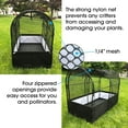 thumbnail image 4 of Garden System: Fabric Raised Garden Bed + Greenhouse Cover + Protective Net (36” x 72” x 53”), 4 of 8
