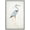 WHITE, variant on wall26 - Framed Canvas Wall Art - Heron Bird - Wild Animal - Gallery Wrap Modern Home Art | Ready to Hang - 16"x24" Natural