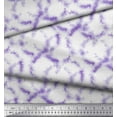 thumbnail image 2 of Soimoi Purple Cotton Duck Fabric Rays Tie-Dye Print Sewing Fabric BTY 44 Inch Wide, 2 of 3