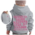 thumbnail image 1 of Sweat à Capuche Décontracté à Manches Longues et Col Rond Imprimé Lettre pour Filles Automne et Hiver, 1 of 5