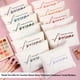 thumbnail image 2 of Bolsas de cosméticos Buryeah Thank You for Being Awesome x24, color blanco, 2 of 6