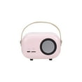 thumbnail image 4 of Aiwa Retro Wireless Karaoke Speaker, Light Pink, AI6028-LPNK, 4 of 18