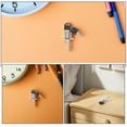 thumbnail image 3 of VERDANVERSE 2PCS Furniture Locks Cold-rolled Steel Drawer Lock with Key for Wardrobe, 3 of 8