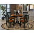 thumbnail image 2 of Naturally Nice Round Dining Table Set With A 36" Tabletop And Sturdy Chairs, Perfect For Modern And Cozy Dining Spaces, 2 of 6