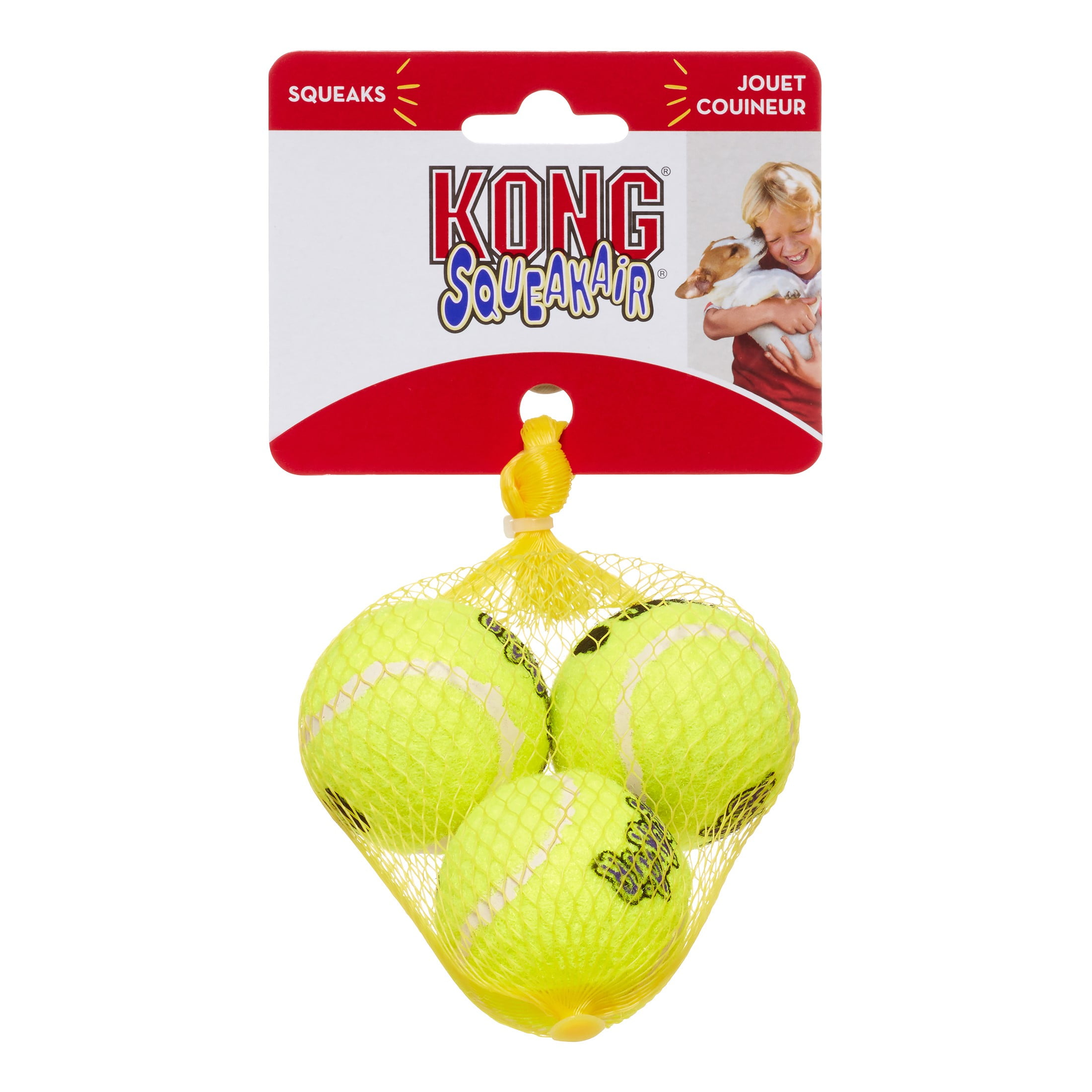 Kong 920-1469 Airdog Tennisball Squeker Grande 8cm 1U 75173