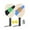 Style C, variant on koolsoo Pickleball Wood Paddle Set 2 Paddles 2 Pickle Balls Beginner Racket for Families A
