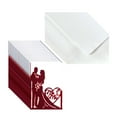 thumbnail image 2 of Hot Sale! Dusknt (20Pc) Greeting Card, 20Pcs/Set Cut & Wedding Invitations Card Invite Envelopes Kit Bridal Shower Engagement, 2 of 3