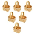 thumbnail image 3 of 6Pcs Rustic Baskets Decorative Wooden Woven Basket for Storage Gift Wrapping and Decoration, 3 of 8