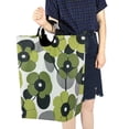 thumbnail image 4 of Yayeee Freestanding Laundry Hamper with Handle Collapsible Large Storage Basket for Clothes, Gray Floral, 4 of 7