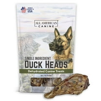 All American Canine Duck Heads, 10 count