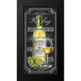 thumbnail image 2 of Barrett, Chad 9x14 Black Modern Framed Museum Art Print Titled - Chalkboard Sign Vin Blanc, 2 of 5