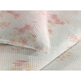 thumbnail image 3 of Ambesonne Floral Boho Quilted Bedspread Set 3 Pcs, Dreamy Flowers Romance, Queen, Pale Pink Coral White, 3 of 4