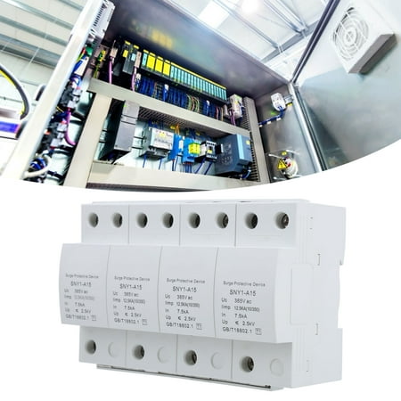 

Henmomu Protective Arrester DIN Rail Installation Surge Protector Power Distribution Cabinet For Photovoltaic Power Distribution
