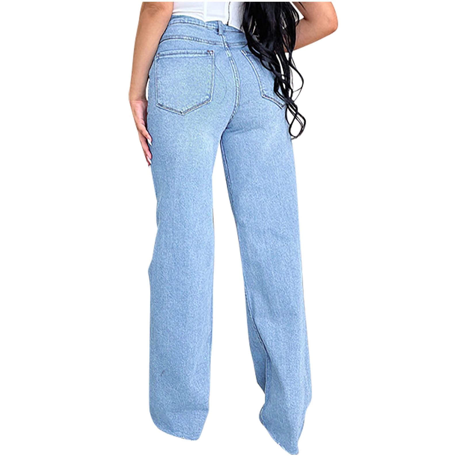 パンツ damage denim pants(unisex) / saxblue damage denim pants(unisex)/saxblue | KNUTH MARF