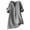 Gray, variant on Kezqiaxn Button Down Shirts for Women Short Sleeve V-Neck Work Shirts with Pocket Womens Blouses Dressy Casual