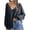 Dark Gray, variant on Long Sleeve Summer Tops for Women breathable Deep V Neck Solid T-Shirt Casual Irregular Hem Loose Fit Tops Fashion Comfort Basic Blouse Versatile Everyday Outfit Top(Color Black Size 2XL)