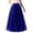 Blue, variant on Riforla Womens High Quality Pleated Gauze Princess Mesh Skirt Adult Tutu Dancing Skirt Skirts for Women Trendy black One Size