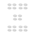 thumbnail image 1 of kurtrusly 4 Pièces Sets de Table Paon Queue Motif PVC Pad Fil d'Or Chaud Creux Tasse à Café Table Décoration Table Mat Vacances Argent 5Set, 1 of 1