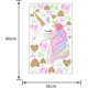 thumbnail image 4 of Lindo dibujos animados unicornio estrella corazón pegatinas de pared papel tapiz DIY vinilo, 4 of 5
