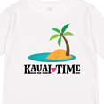 thumbnail image 4 of Inktastic Kauai Time Hawaii Island Boys or Girls Long Sleeve Toddler T-Shirt, 4 of 5