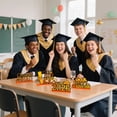 thumbnail image 4 of 4 Pack Orange 2026 Graduation Wooden Table Centerpiece – 20x17cm Graduation Party Scene Decoration Props, Class of 2026 Graduation Table Decorations, Tabletop Tray Decor for Congrats Grad, 4 of 4