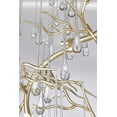 thumbnail image 2 of CWI Lighting Anita 12 Light Chandelier With Gold Leaf Finish, 2 of 4