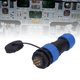 thumbnail image 5 of Conectores Industriales Macho Hembra, Enchufe De Aviación De Potencia Ligera IP68 Montaje En Panel 380V Para Equipo De Iluminación LED Para Cable Para Cable De Alimentación De ANGGREK Otros, 5 of 8