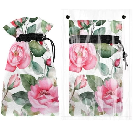 

Josid Floral Pattern Reusable Outdoor Faucet Insulation Covers Waterproof and Freeze-Resistant Spigot Protector Bags 2 Pack 11 x 6.9
