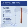thumbnail image 2 of Downtown Pet Supply Bully Sticks for Large Dogs Rawhide Free Dog Chews 12", 5 lb, 2 of 8