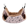 thumbnail image 2 of 2x Hamaca Colgante para Hámster de Conejillo de Y Cama Cálida, Jaula Suave para Mascotas Pequeñas, Hamaca, Escondite, , Cueva, Hámster para R 2 piezas, 2 of 8