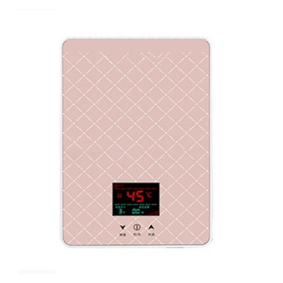 Chauffe-eau Électrique Chauffage Instantané Salle de Bain Douche Petite Machine de Bain Cuisine Chauffe-Eau Sans