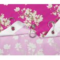 thumbnail image 2 of S4Sassy Pink Bird & Magnolia Floral Bathroom Decor Shower Waterproof Curtain Drapes Resistant-60 x 70 Inch, 2 of 6
