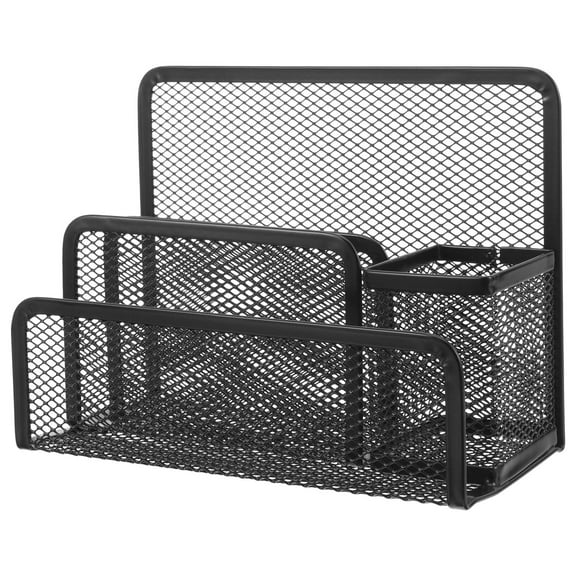 HEALEEP Desktop File Organizer Folder Rack Letter Document Bookend Office