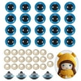 thumbnail image 1 of Uxcell Ojos de Seguridad de 24mm, 20Pcs Ojos de Seguridad Realistas para Muñecas de Croché Azul, 1 of 6