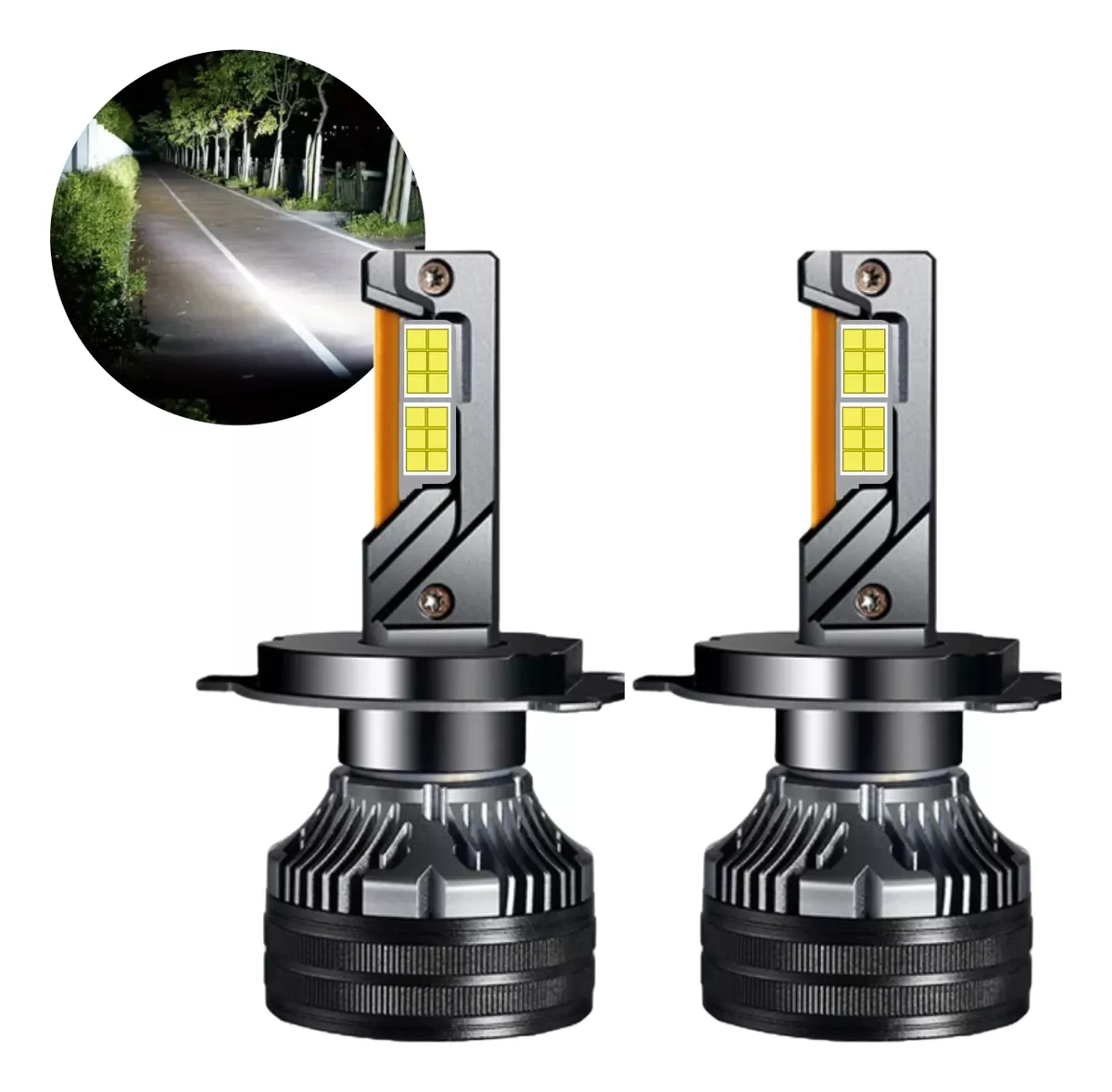 Led Auto Brazil Kits Led Auto Moto Faro Chip 40000lm Canbus Focos Led | Walmart en línea