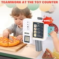 thumbnail image 4 of iYofe Wooden Pizza Food Truck Activity Center for Kids, 3+ Play Kitchen for Kids with Wooden Play Food, Ice Cream Cart, Toy Kitchen Sets, Toddler Kitchen Playset, Pretend Play Food Truck Playset, 4 of 10