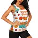 thumbnail image 2 of Fotbe Fall Pumpkins Blusas Sin Mangas para Mujer – Estilo Casual, Corte Suelto, Slim-Fit, Cuello Redondo Deportivo, Tops de Verano para Gimnasio y Yoga-XX-Large, 2 of 7