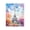 Pastel Paris Eiffel Tower, variant on Stupell Industries Pastel Paris Springtime Tower Black Framed Floater Canvas Wall Art, design by Creative Studio