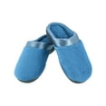 thumbnail image 2 of Isotoner  Microterry Pillowstep Satin Clog Slipper (Women), 2 of 3